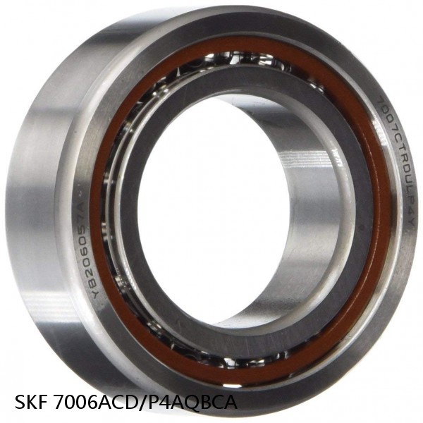 7006ACD/P4AQBCA SKF Super Precision,Super Precision Bearings,Super Precision Angular Contact,7000 Series,25 Degree Contact Angle