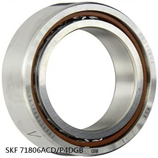 71806ACD/P4DGB SKF Super Precision,Super Precision Bearings,Super Precision Angular Contact,71800 Series,25 Degree Contact Angle