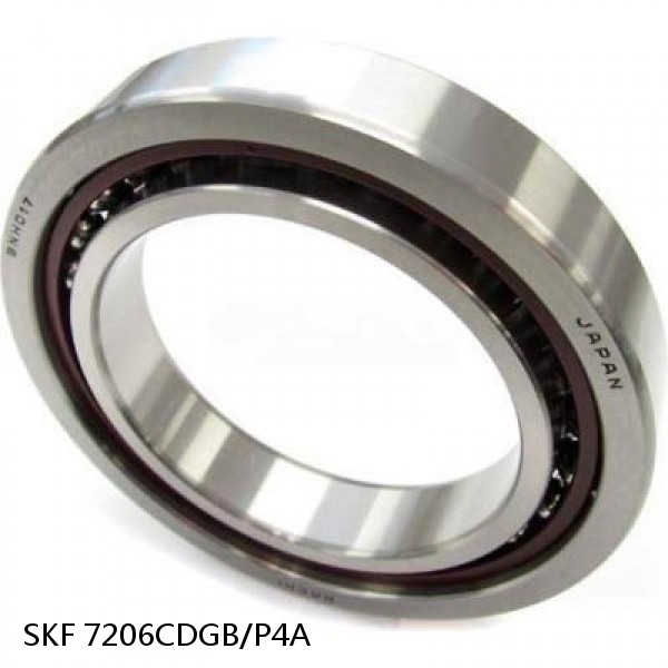 7206CDGB/P4A SKF Super Precision,Super Precision Bearings,Super Precision Angular Contact,7200 Series,15 Degree Contact Angle