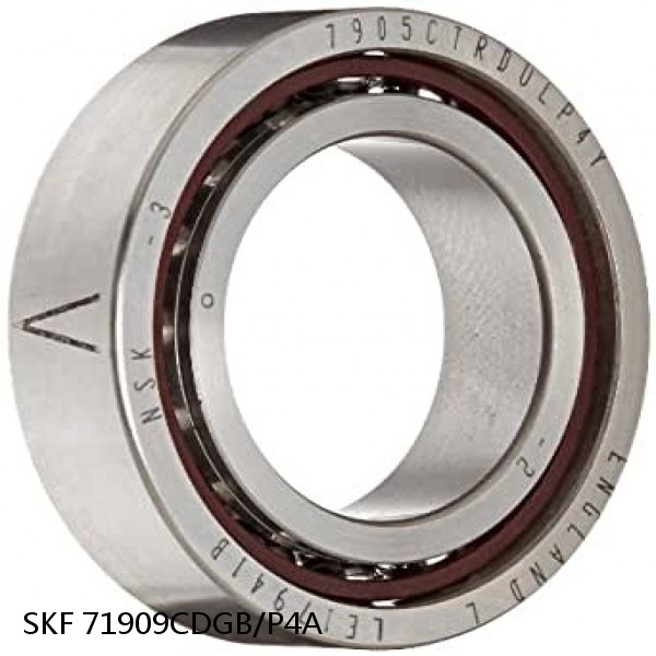 71909CDGB/P4A SKF Super Precision,Super Precision Bearings,Super Precision Angular Contact,71900 Series,15 Degree Contact Angle