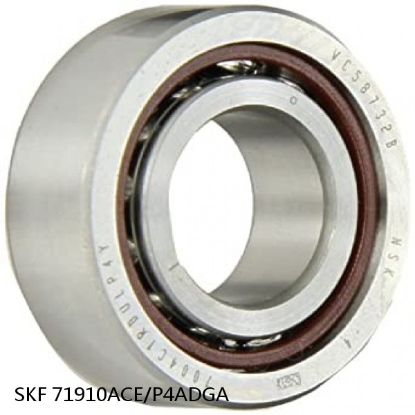 71910ACE/P4ADGA SKF Super Precision,Super Precision Bearings,Super Precision Angular Contact,71900 Series,25 Degree Contact Angle