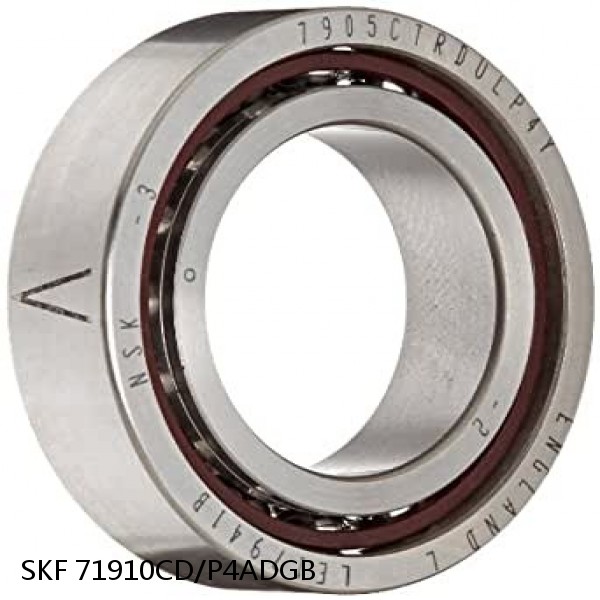 71910CD/P4ADGB SKF Super Precision,Super Precision Bearings,Super Precision Angular Contact,71900 Series,15 Degree Contact Angle