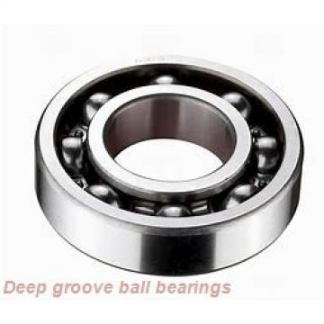 45 mm x 58 mm x 7 mm  skf W 61809-2RZ Deep groove ball bearings