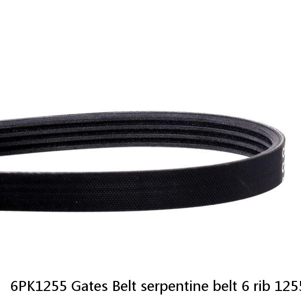 6PK1255 Gates Belt serpentine belt 6 rib 1255 mm (49.5") in length