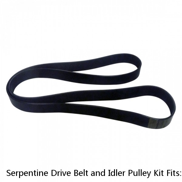 Serpentine Drive Belt and Idler Pulley Kit Fits: Lexus IS250 IS350 2006-2012 