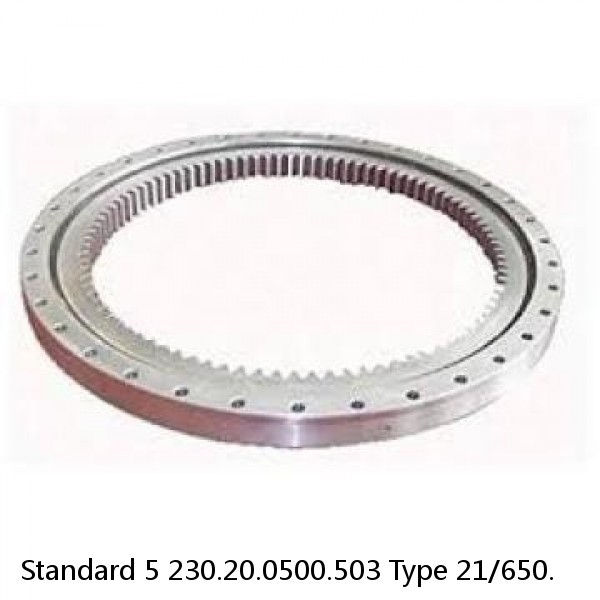 230.20.0500.503 Type 21/650. Standard 5 Slewing Ring Bearings