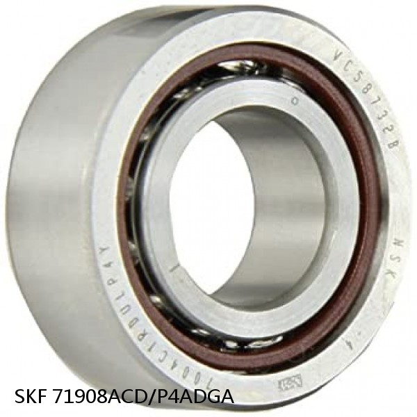 71908ACD/P4ADGA SKF Super Precision,Super Precision Bearings,Super Precision Angular Contact,71900 Series,25 Degree Contact Angle