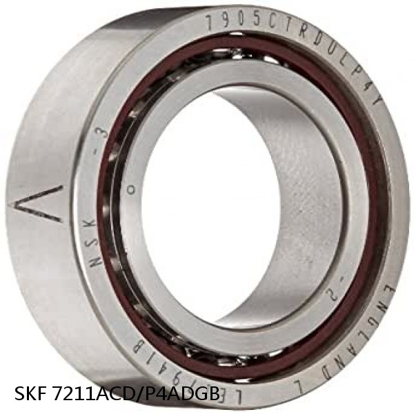 7211ACD/P4ADGB SKF Super Precision,Super Precision Bearings,Super Precision Angular Contact,7200 Series,25 Degree Contact Angle