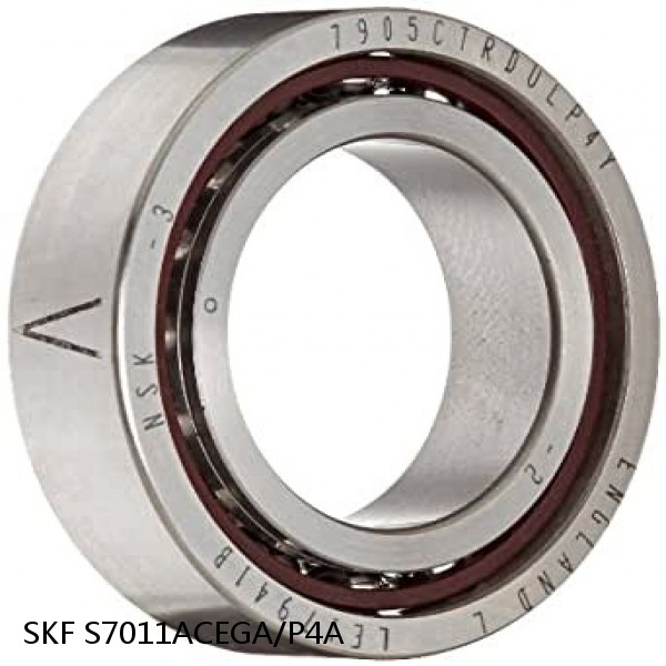 S7011ACEGA/P4A SKF Super Precision,Super Precision Bearings,Super Precision Angular Contact,7000 Series,25 Degree Contact Angle #1 small image