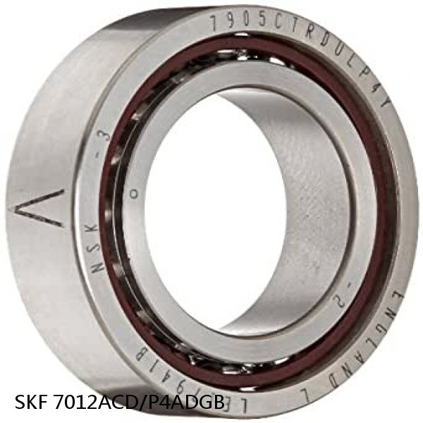 7012ACD/P4ADGB SKF Super Precision,Super Precision Bearings,Super Precision Angular Contact,7000 Series,25 Degree Contact Angle #1 small image