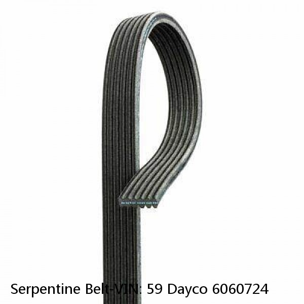 Serpentine Belt-VIN: 59 Dayco 6060724 #1 small image