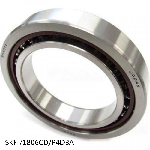 71806CD/P4DBA SKF Super Precision,Super Precision Bearings,Super Precision Angular Contact,71800 Series,15 Degree Contact Angle #1 image