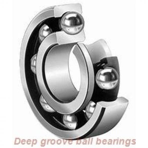 3.175 mm x 9.525 mm x 3.967 mm  skf D/W R2 R-2RZ Deep groove ball bearings #1 image
