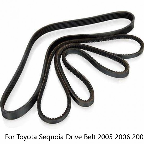 For Toyota Sequoia Drive Belt 2005 2006 2007 Main Drive Serpentine Belt 6 Ribs #1 image