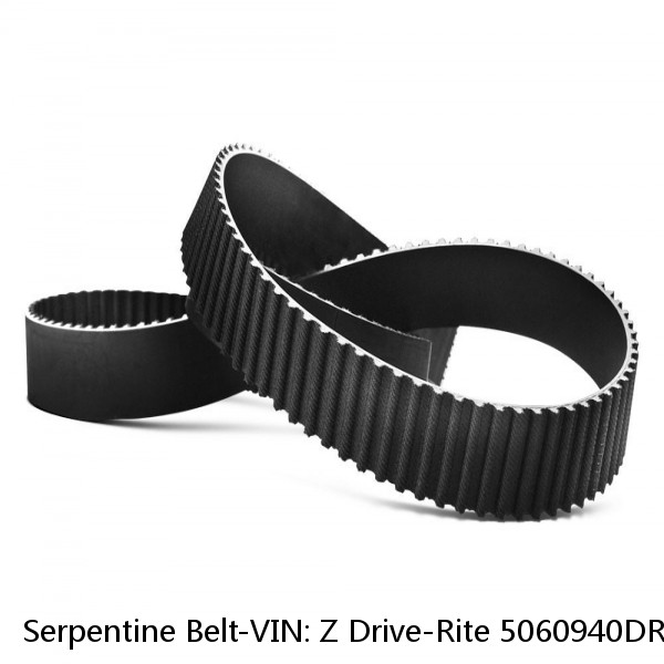 Serpentine Belt-VIN: Z Drive-Rite 5060940DR #1 image